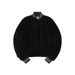 Haider Ackermann Black Gold Velvet Jacket